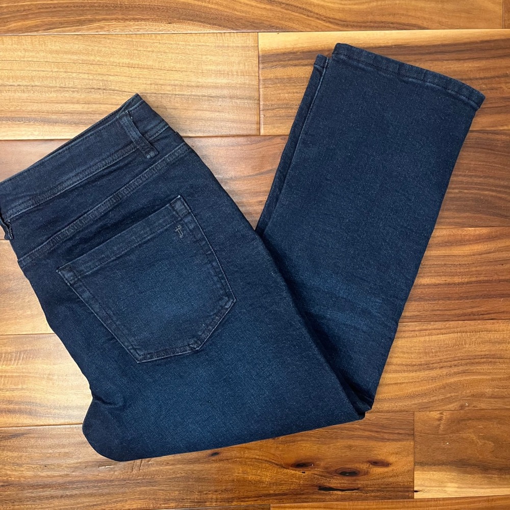 TPJ The Perfect Jean Slim Fit Mens 38x27 Mariner Dark Blue Denim Jeans JU9V1DMRN
